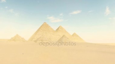 Gündüz 4k, Giza Vadisi'nde büyük piramitler