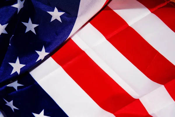 Vintage αμερικανική σημαία με copyspace για κείμενο. Ιστορικό ή υφή. — Φωτογραφία Αρχείου