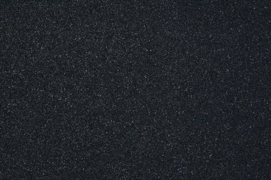 Parlak siyah arkaplan. Yıldızlı gökyüzünün soyut bokeh dokusu.