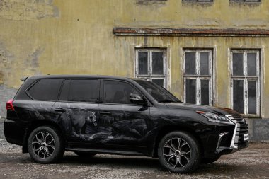 Siyah Lexus Lx450d 