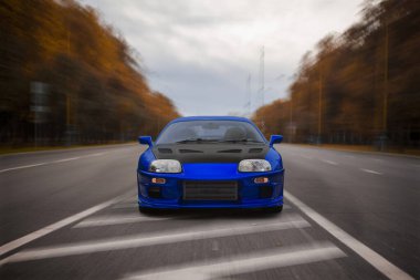 Toyota Supra Moskova 'da