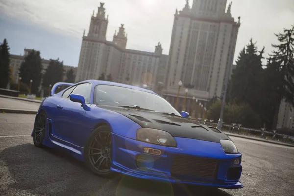 Toyota Supra Москві — стокове фото