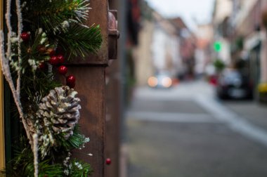 Fransa 'da Noel pazarı ve Noel ağacı