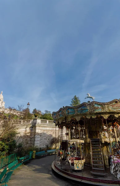 Gün doğumunda Paris 'in güzel manzarası