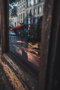 Gün doğumunda Paris 'in güzel manzarası