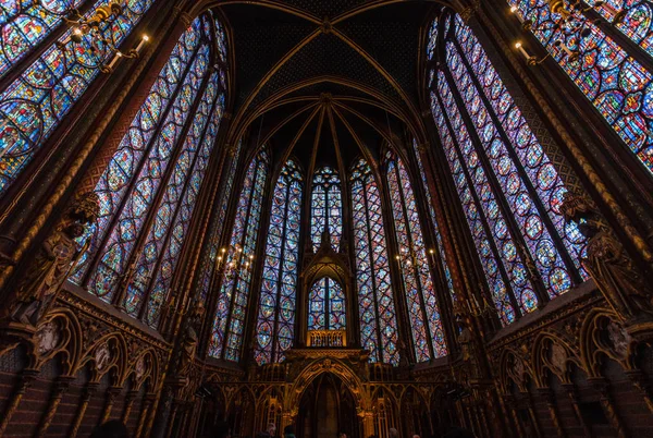 Nice views of the interior of a church in Paris 스톡 이미지