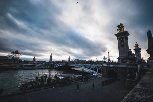 Pěkný výhled na Paříž a její ulice — Stock fotografie