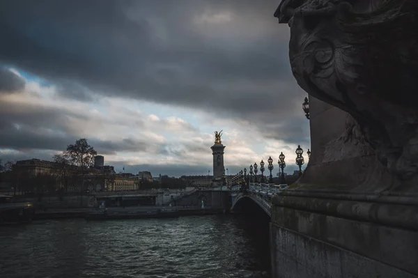 Pěkný výhled na Paříž a její ulice — Stock fotografie