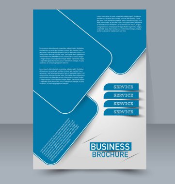 Soyut el ilanı tasarım arka planı. Broşür şablonu.