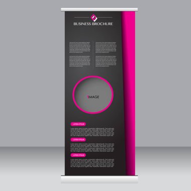 Afiş olarak topla stand şablonu.