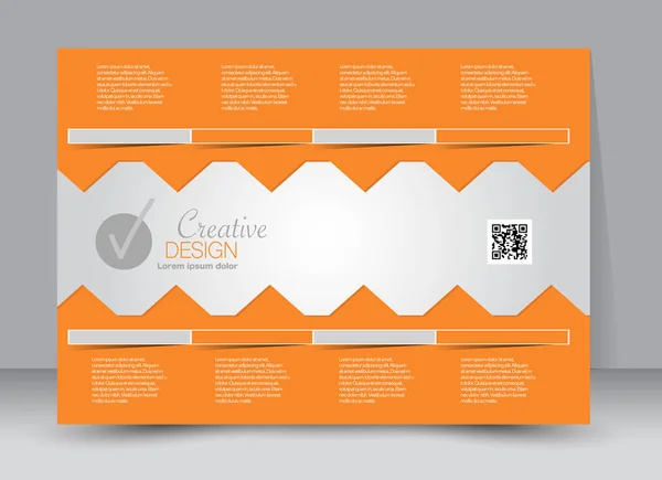 Flyer, brochure, billboard sjabloon ontwerp liggend Vectorbeelden