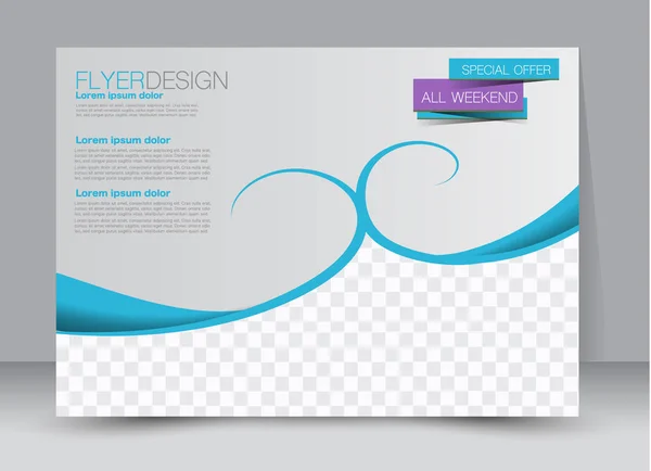 Billboard sjabloon ontwerp liggend — Stockvector