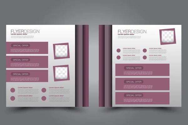 Empresa Business Annual Report Cover — Vetor de Stock