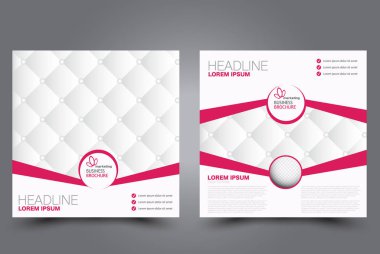 Kare uçucu şablonu