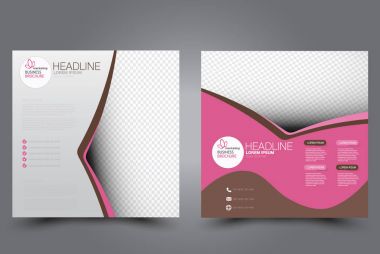 Kare uçucu şablonu