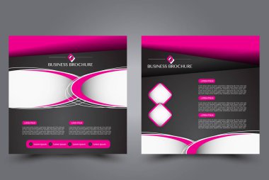 Kare uçucu şablonu