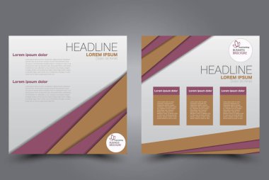 Kare uçucu şablonu