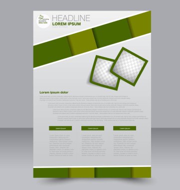 El ilanı tasarım arka plan. Broşür şablonu.