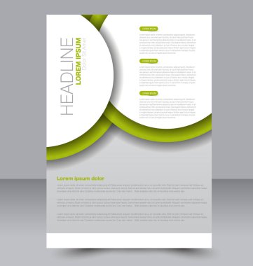 El ilanı tasarım arka plan. Broşür şablonu.