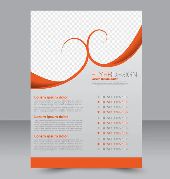 El ilanı tasarım arka plan. Broşür şablonu.