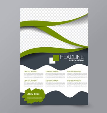 El ilanı tasarım arka plan. Broşür şablonu.