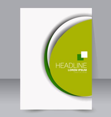 El ilanı tasarım arka plan. Broşür şablonu.