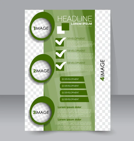 El ilanı tasarım arka plan. Broşür şablonu.