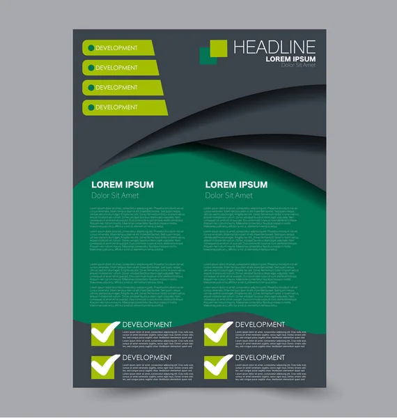 El ilanı tasarım arka plan. Broşür şablonu.