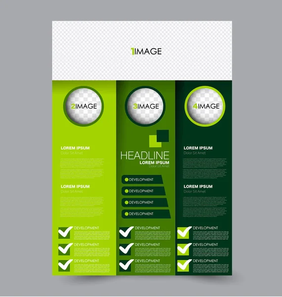 El ilanı tasarım arka plan. Broşür şablonu.