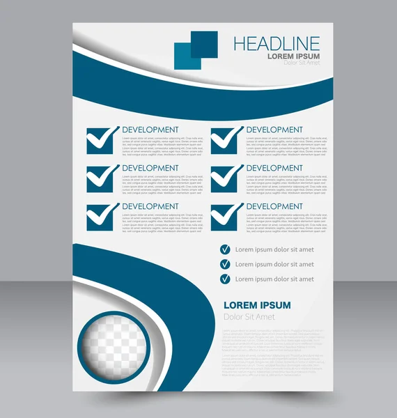 El ilanı tasarım arka plan. Broşür şablonu.