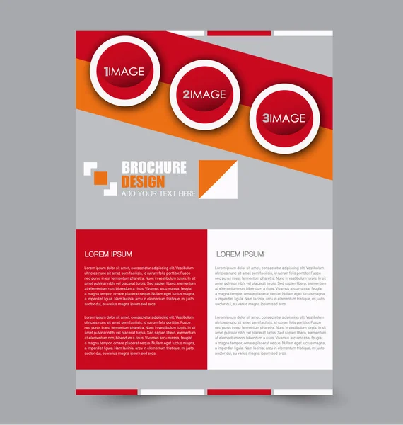 El ilanı tasarım arka plan. Broşür şablonu.