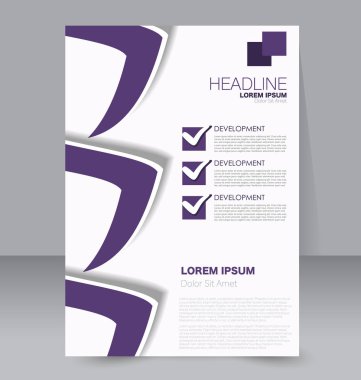 El ilanı tasarım arka plan. Broşür şablonu.