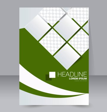 El ilanı tasarım arka plan. Broşür şablonu.