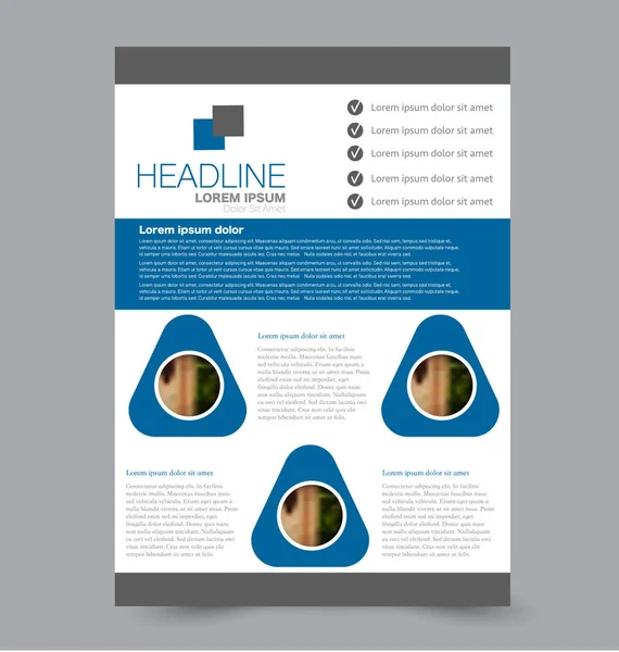 El ilanı tasarım arka plan. Broşür şablonu.