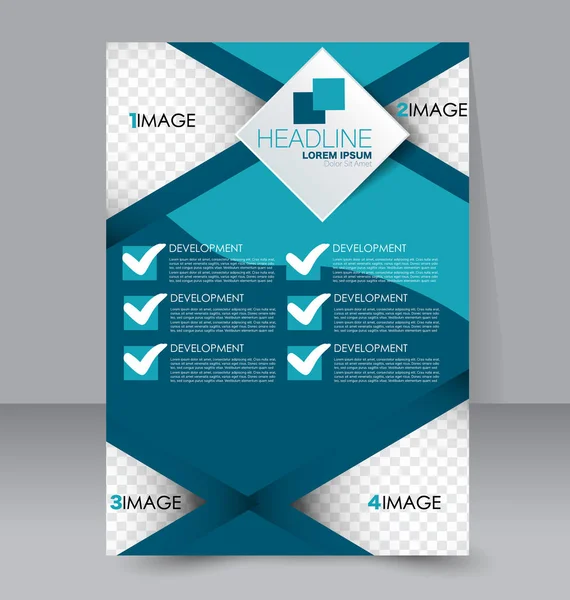 El ilanı tasarım arka plan. Broşür şablonu.