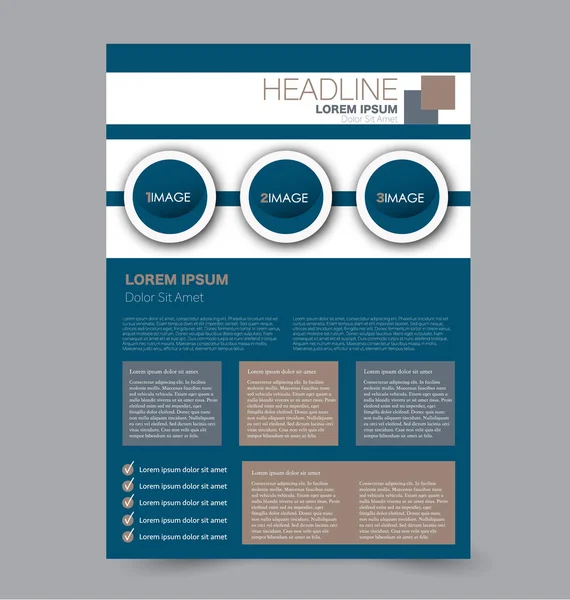 El ilanı tasarım arka plan. Broşür şablonu.