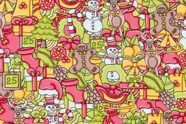 Noel arka plan metin için yer ile. Bir tebrik kartı için f