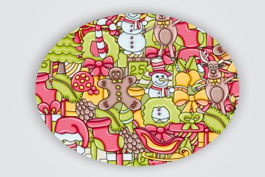 Noel arka plan metin için yer ile. Bir tebrik kartı için f