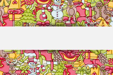 Noel arka plan metin için yer ile. Bir tebrik kartı için f