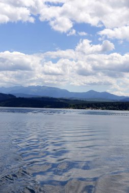 Oravas Barajı arasında dağlar, Slovakya