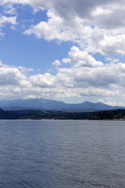 Oravas Barajı arasında dağlar, Slovakya