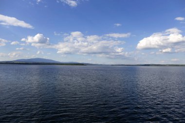 Oravas Barajı arasında dağlar, Slovakya