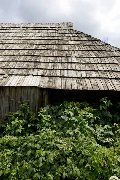 Původní budova woody ze Slovenska — Stock fotografie