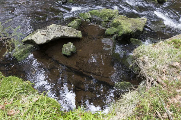 Hermosa naturaleza, las montañas de primavera Sumava en el sur de la República Checa —  Fotos de Stock