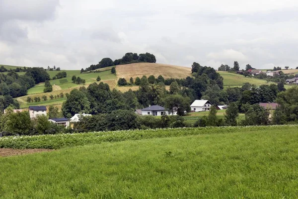 Beskydy campagne, les belles montagnes dans le nord de la Bohême, République tchèque — Photo