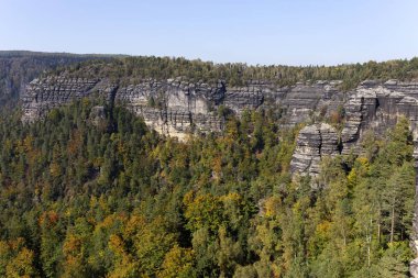 Sonbahar manzara çek İsviçre, Çek Cumhuriyeti