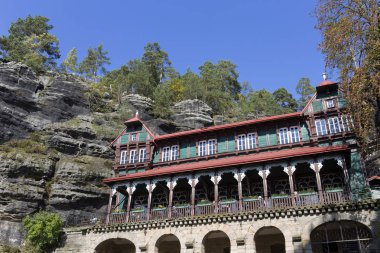 Sonbahar manzara çek İsviçre, Çek Cumhuriyeti