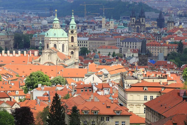View on the Prague City with its signifiant Buildings, Czech Republic — Stock Photo, Image