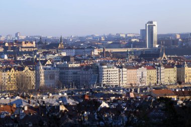 Kış Prague City, Kuleli, Çek Cumhuriyeti görüntüleyin