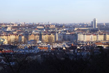 Kış Prague City, Kuleli, Çek Cumhuriyeti görüntüleyin